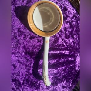 5️⃣/5️⃣Vintage Asian soup spoon hand painted